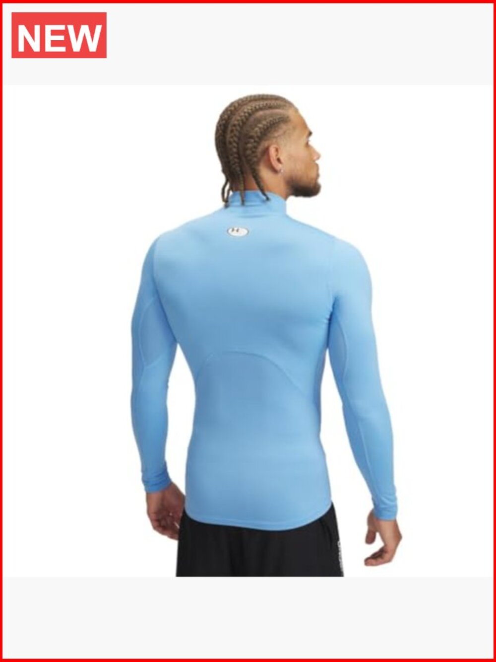 ColdGear Compression Mock Base Layer Long Sleeve Mock Neck - Picture 2 of 3